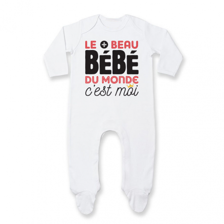 Pyjama bébé Bébé le plus beau du monde