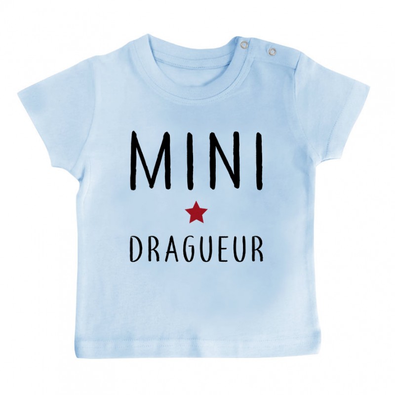 T-Shirt bébé Mini dragueur T-Shirt bébé Mini dragueur
