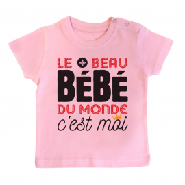 T-shirt bébé Bébé le plus beau du monde