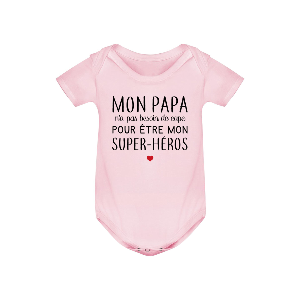 Body bébé Mon papa / super-héros