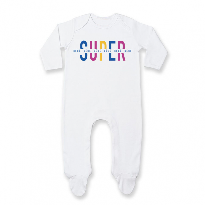 Pyjama bébé Super Bébé Pyjama bébé Super Bébé