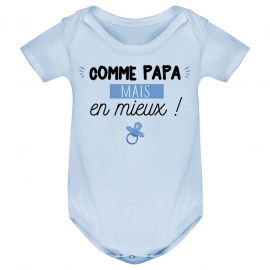 Body bébé Comme papa mais en mieux