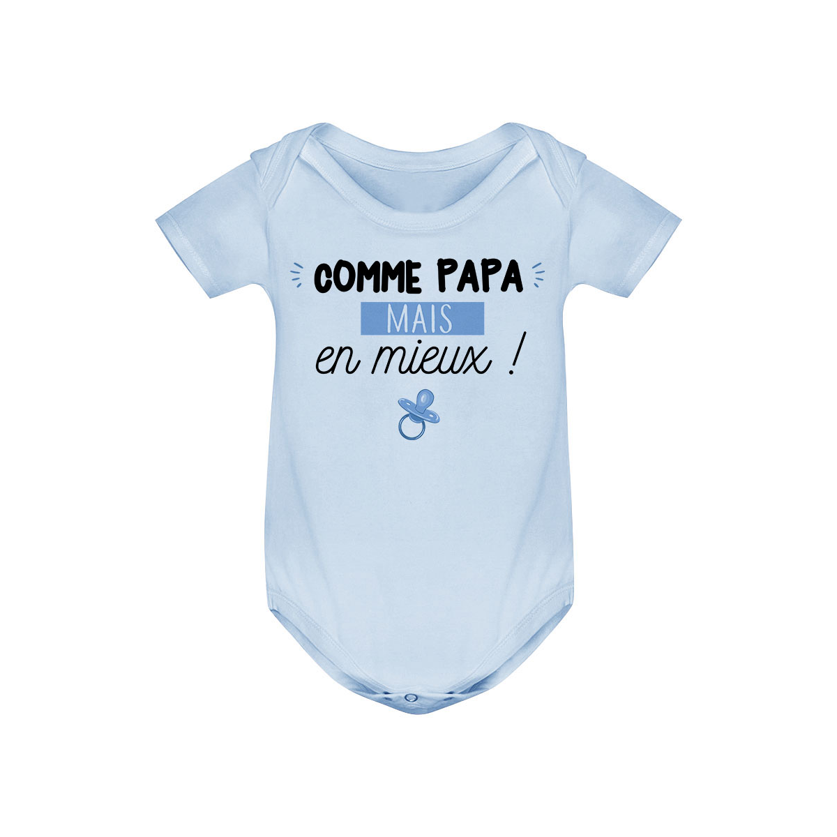 Body bébé Comme papa mais en mieux