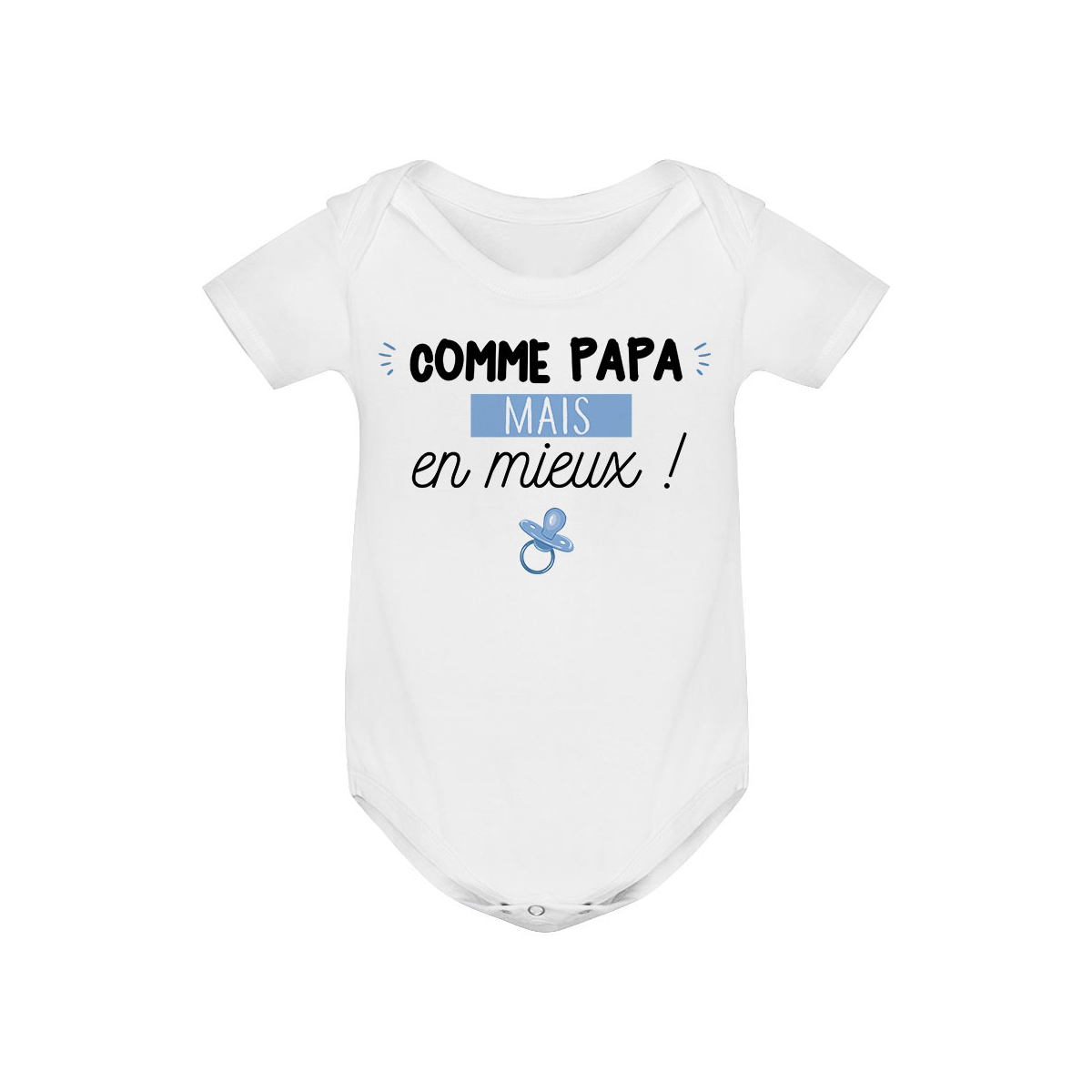 Body bébé Comme papa mais en mieux