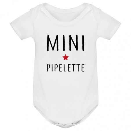 Body bébé Mini pipelette