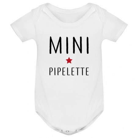 Body bébé Mini pipelette