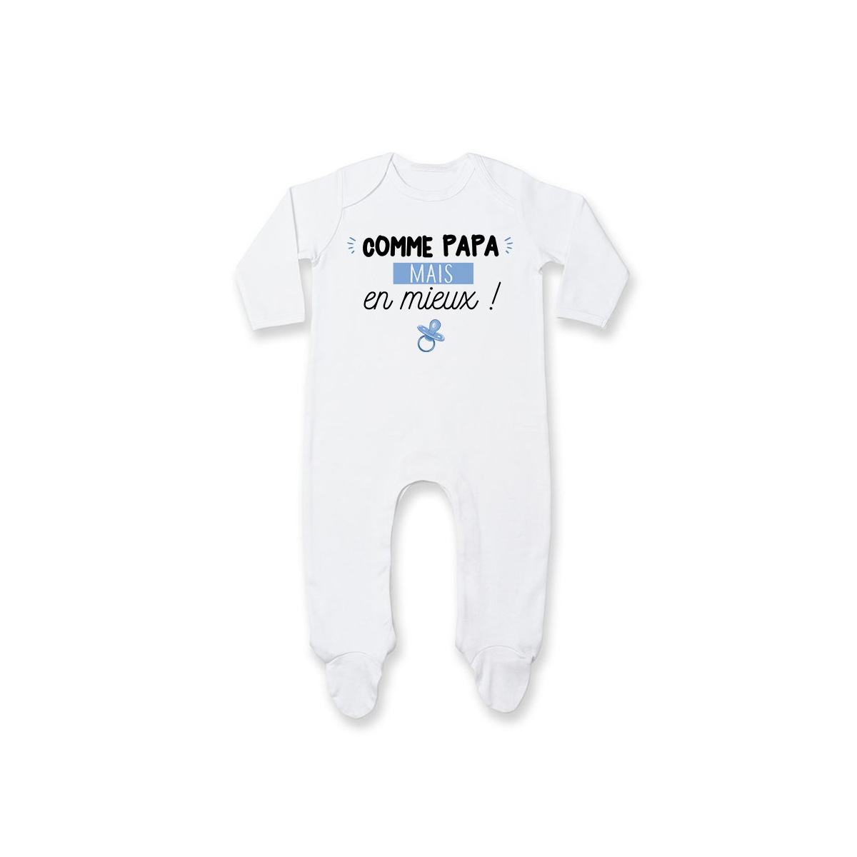 Pyjama bébé Comme papa mais en mieux