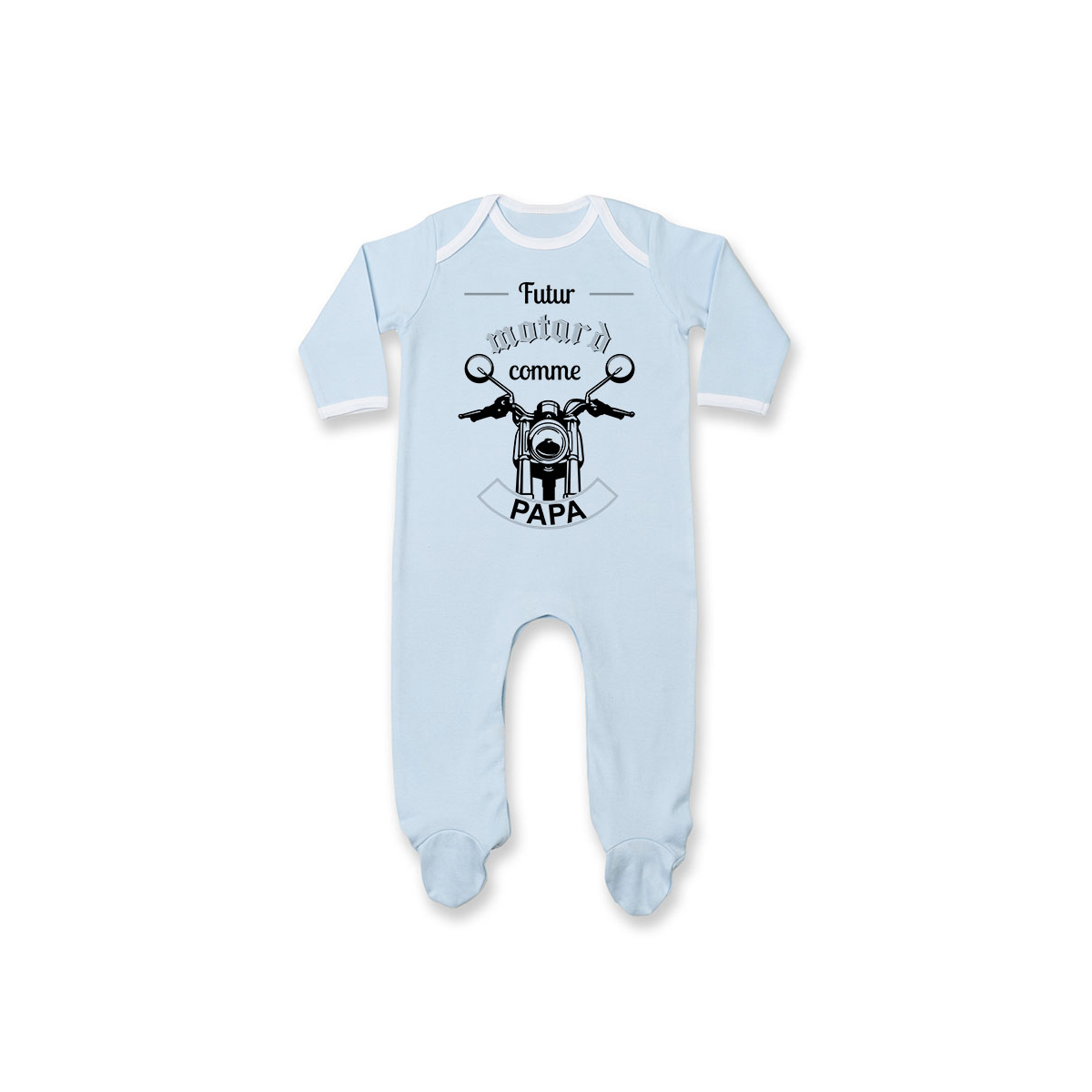 Pyjama bébé Futur motard comme papa