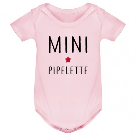 Body bébé Mini pipelette