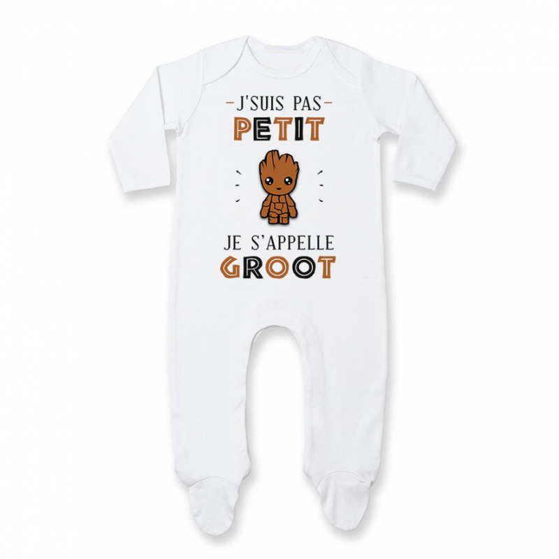 Pyjama bébé J'suis pas petit Pyjama bébé J'suis pas petit