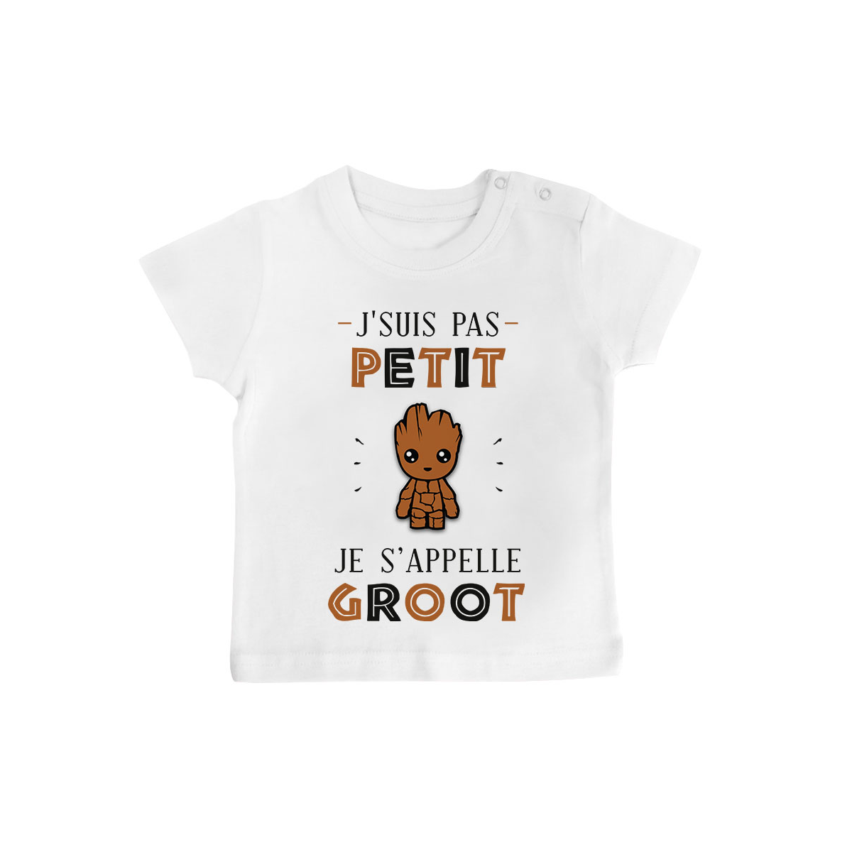 T-shirt bébé J'suis pas petit