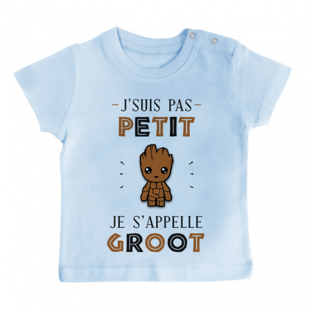 T-shirt bébé J'suis pas petit