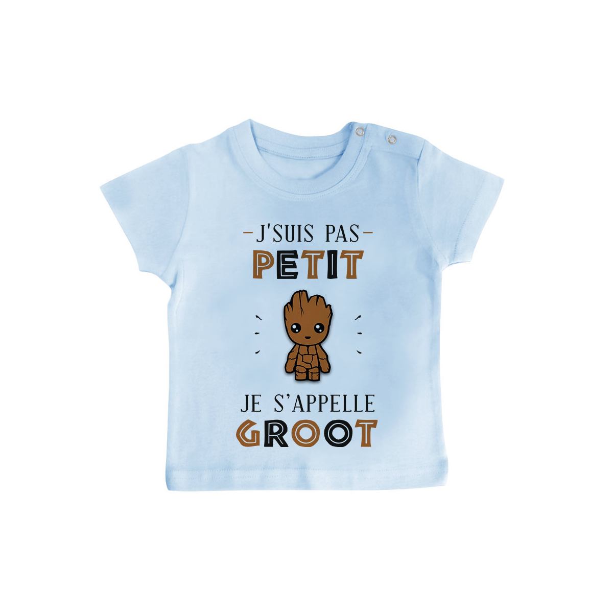 T-shirt bébé J'suis pas petit