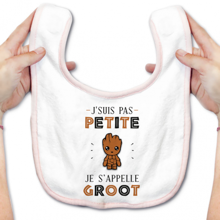 Bavoir bébé J'suis pas petite