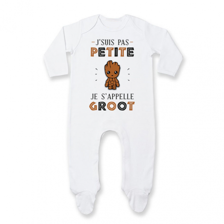 Pyjama bébé J'suis pas petite