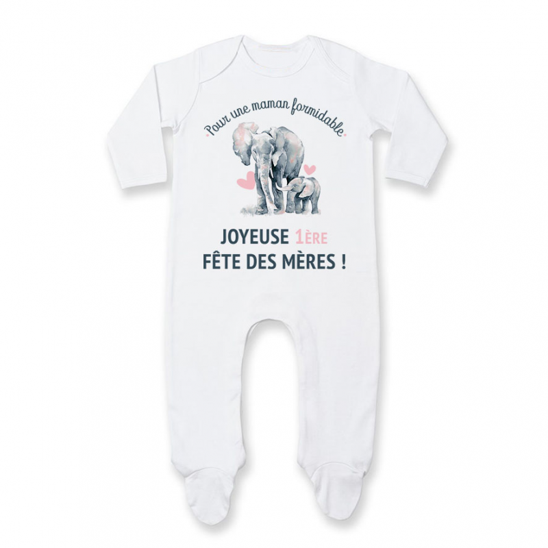 Pyjama bébé Joyeuse fête des mères