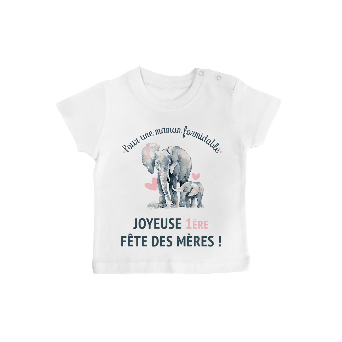 T-shirt bébé Joyeuse fête des mères