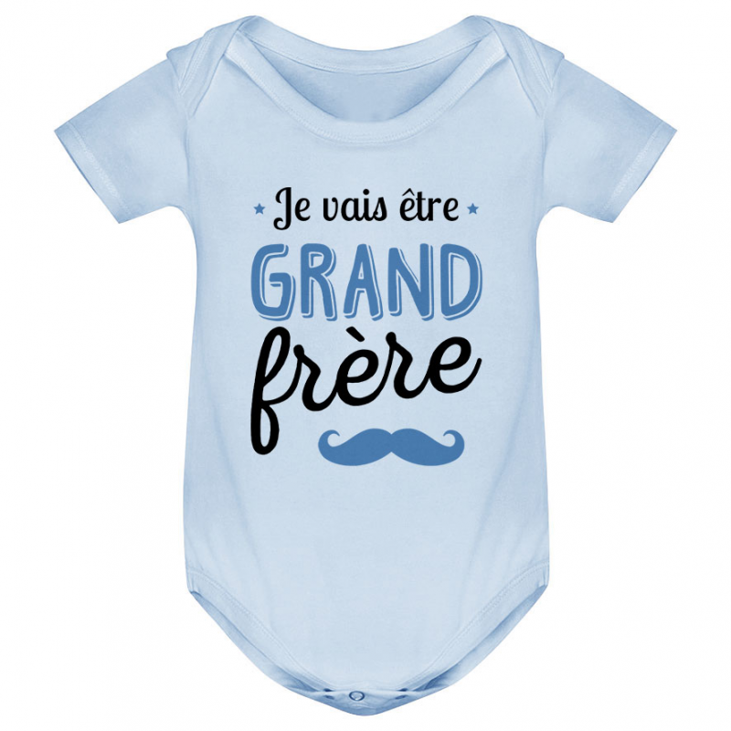 Body bébé Je vais être grand frère Body bébé Je vais être grand frère