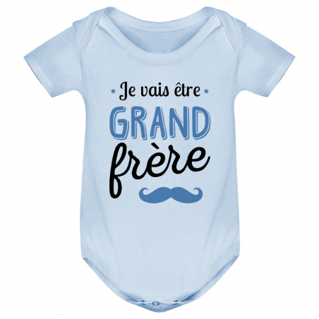 Body bébé Je vais être grand frère