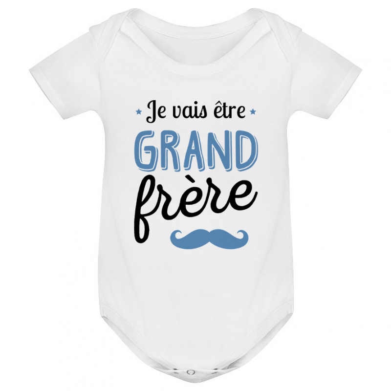 Body bébé Je vais être grand frère