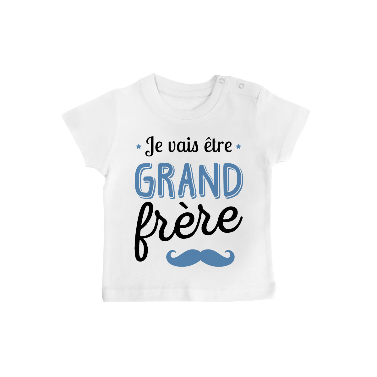 T-shirt bébé Je vais être grand frère