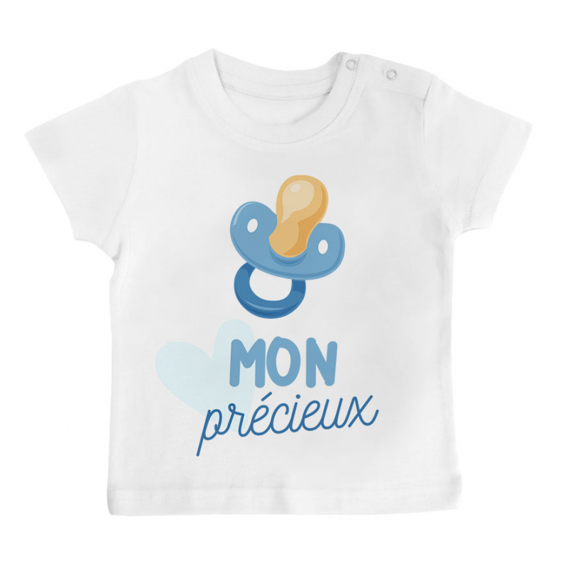 T-shirt bébé Mon précieux ( garçon ) T-shirt bébé Mon précieux ( garçon )