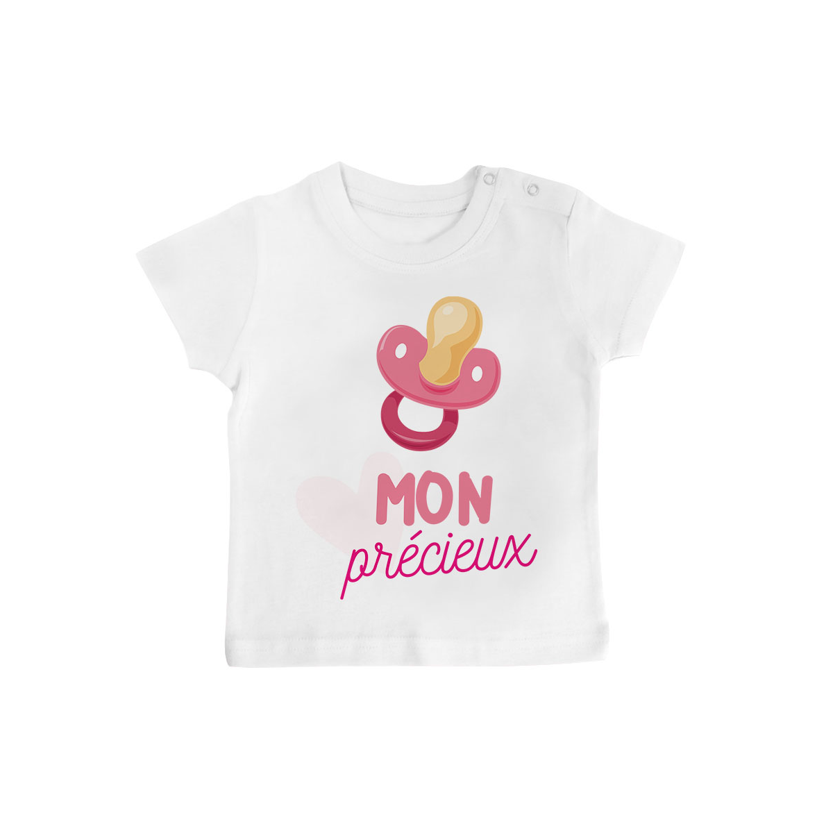 T-shirt bébé Mon précieux ( fille )