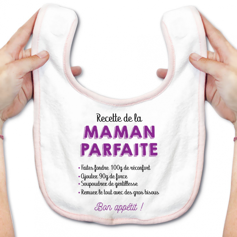 Bavoir bébé Recette de la maman parfaite