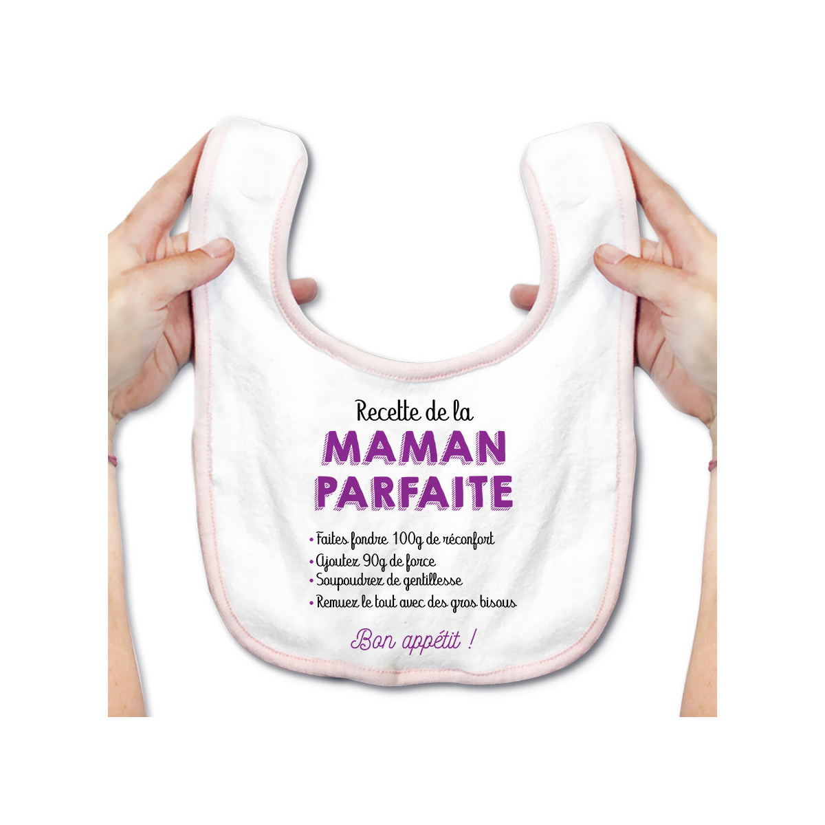 Bavoir bébé Recette de la maman parfaite