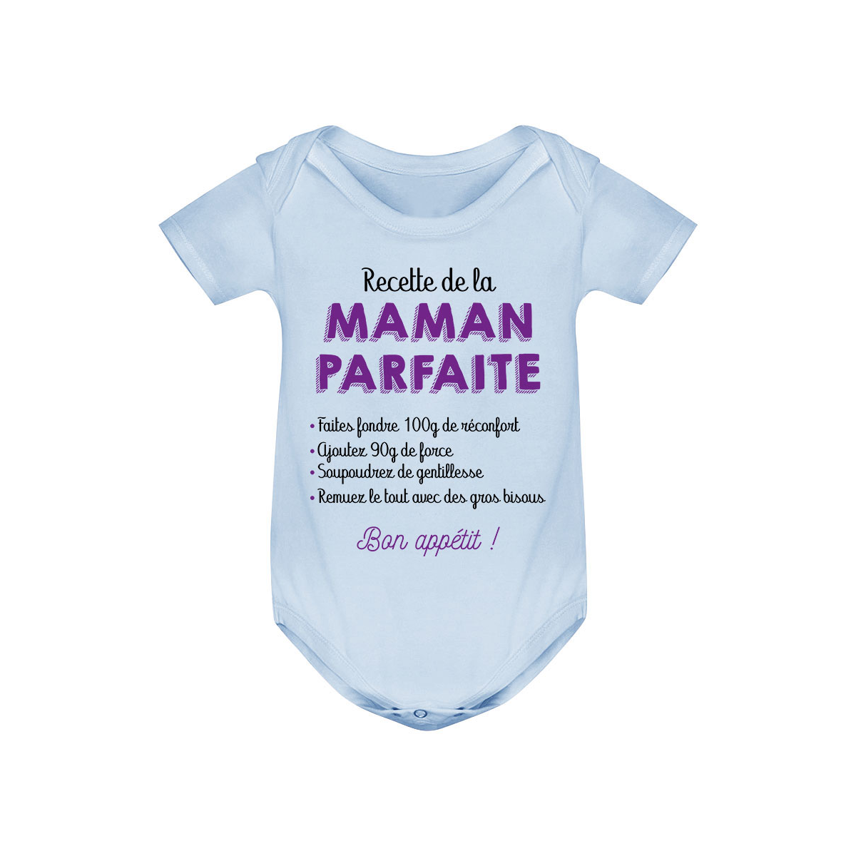 Body bébé Recette de la maman parfaite