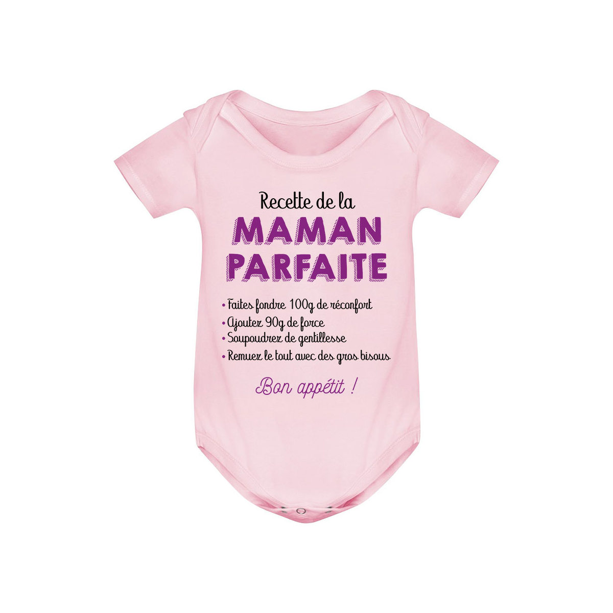 Body bébé Recette de la maman parfaite