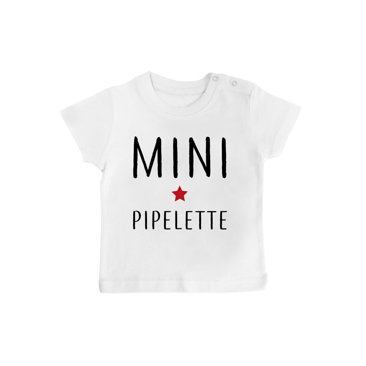 T-Shirt bébé Mini pipelette