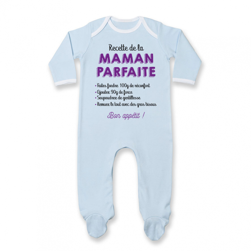 Pyjama bébé Recette de la maman parfaite Pyjama bébé Recette de la maman parfaite