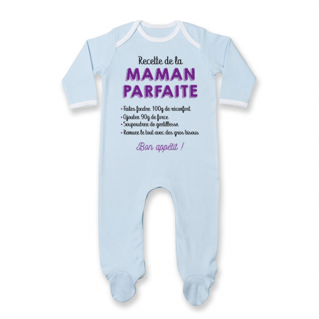 Pyjama bébé Recette de la maman parfaite