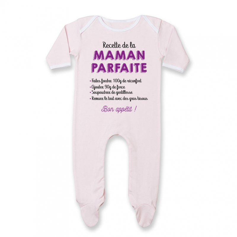 Pyjama bébé Recette de la maman parfaite Pyjama bébé Recette de la maman parfaite
