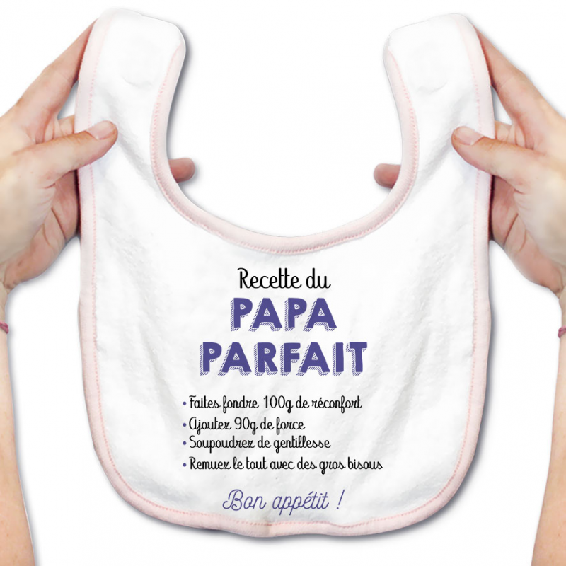 Bavoir bébé Recette du papa parfait Bavoir bébé Recette du papa parfait