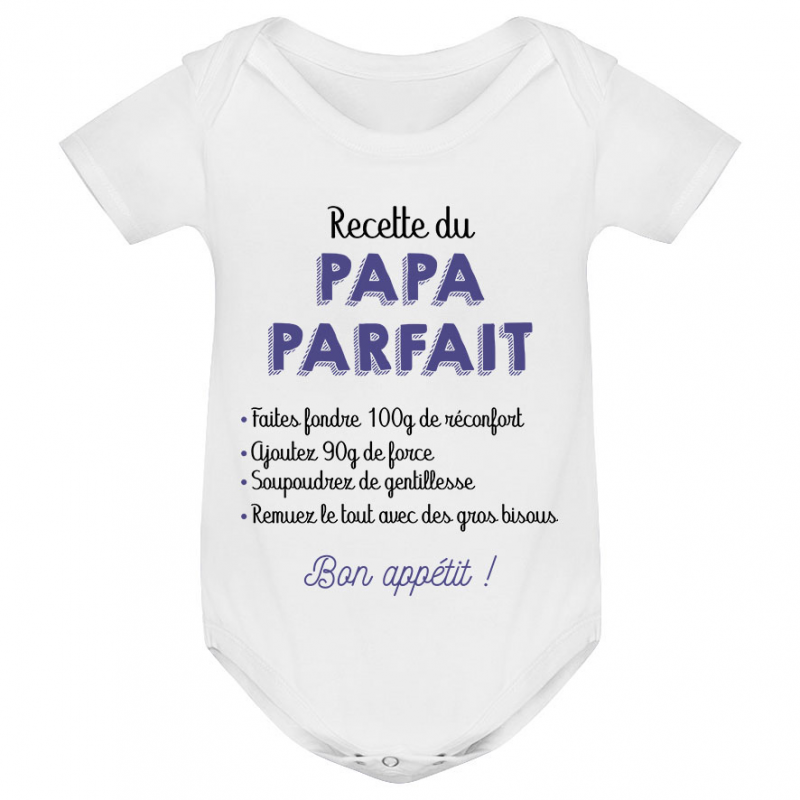 body bébé pour papa