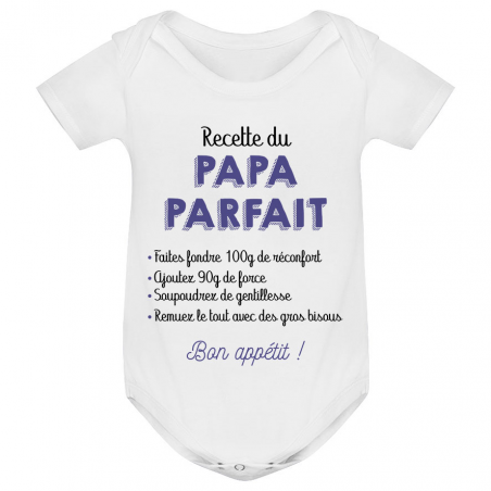 Body bébé Recette du papa parfait