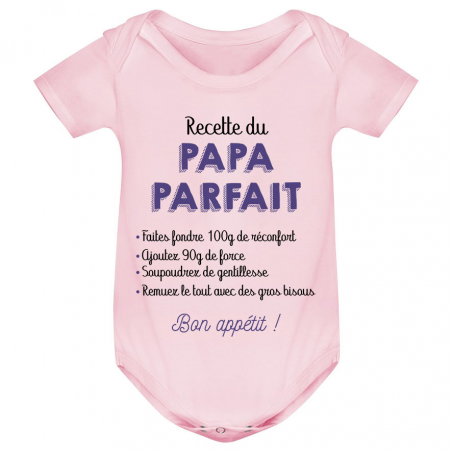 Body bébé Recette du papa parfait