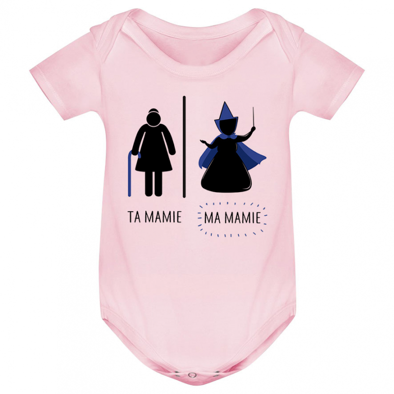 Body bébé Ta mamie - ma mamie Body bébé Ta mamie - ma mamie