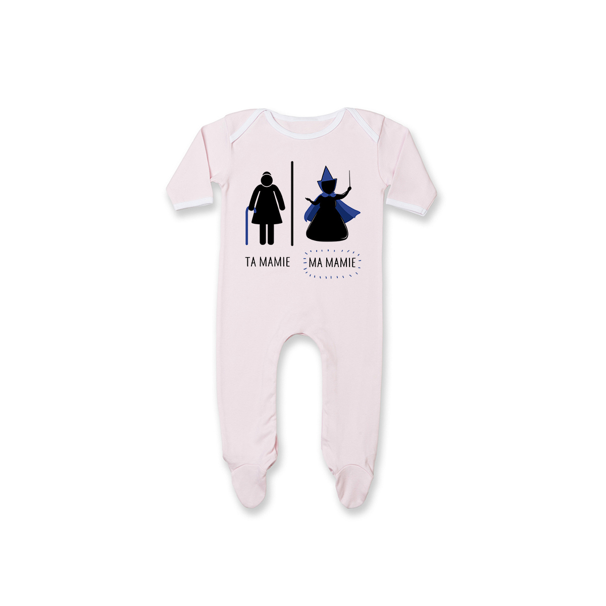 Pyjama bébé Ta mamie - ma mamie