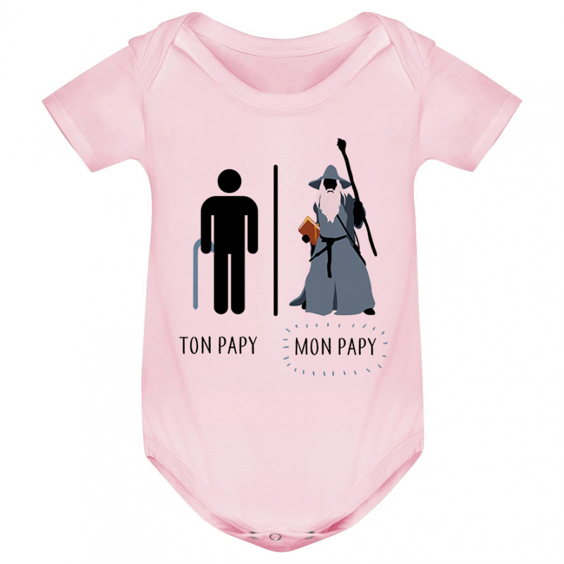 Body bébé Ton papy - Mon papy Body bébé Ton papy - Mon papy