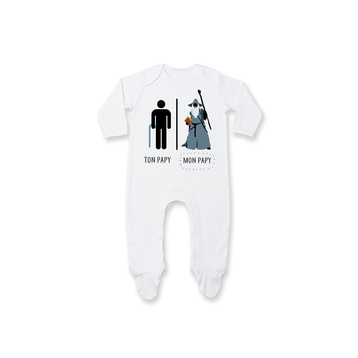 Pyjama bébé Ton papy - Mon papy