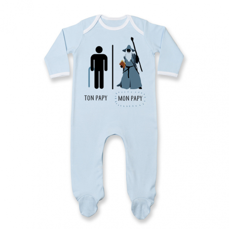 Pyjama bébé Ton papy - Mon papy