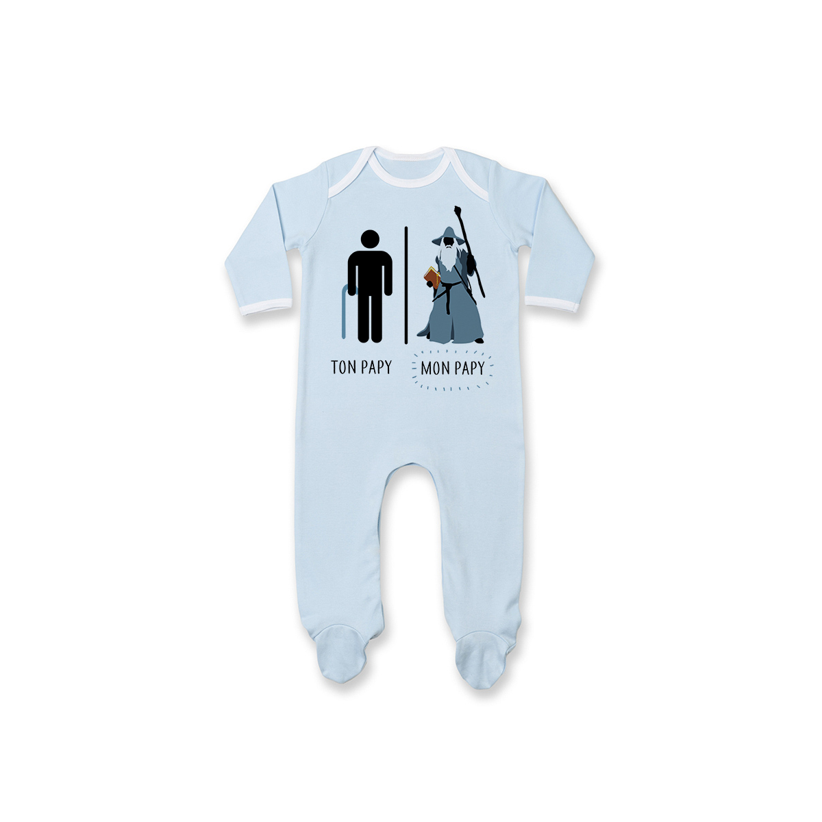 Pyjama bébé Ton papy - Mon papy