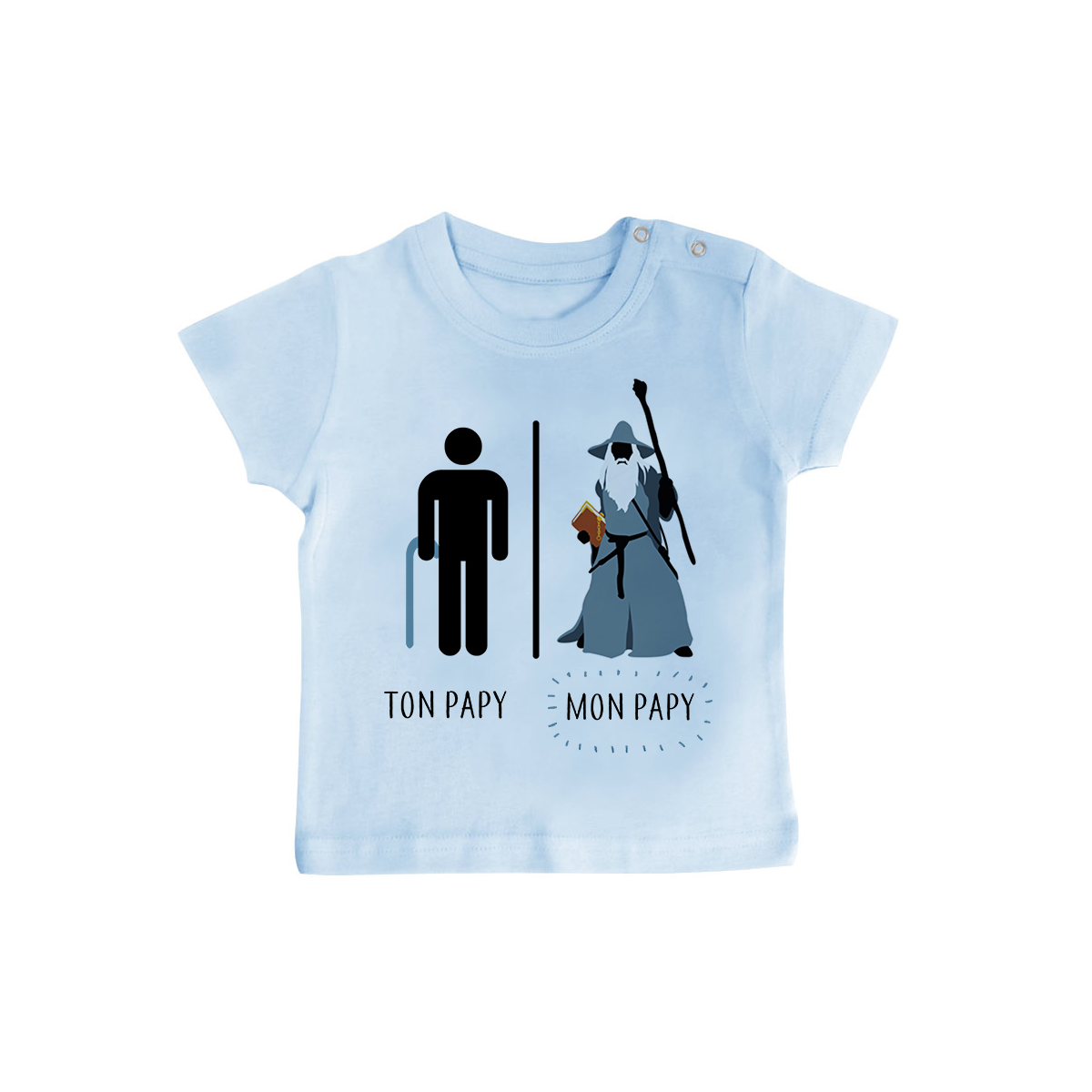 T-shirt bébé Ton papy - Mon papy