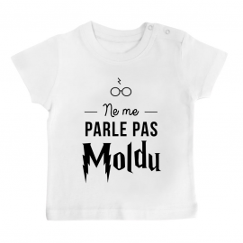 T-shirt bébé Ne me parle...