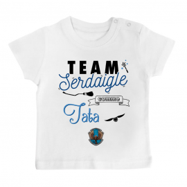 T-shirt bébé Team Serdaigle...