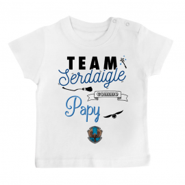 T-shirt bébé Team Serdaigle...