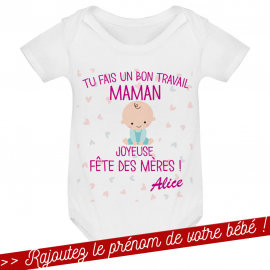 T-shirt bébé Joyeuse fête...